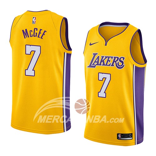Maglia NBA Los Angeles Lakers Javale Mcgee Icon 2018 Giallo